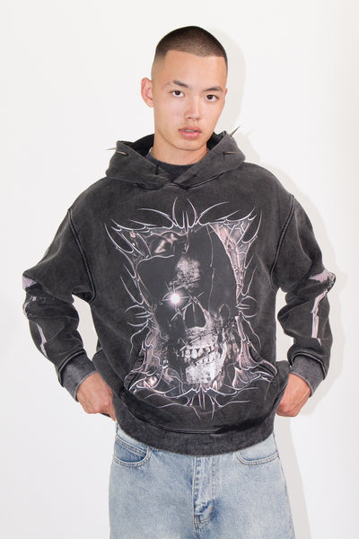 SPIKED REAPER HOODIE – CREEPS