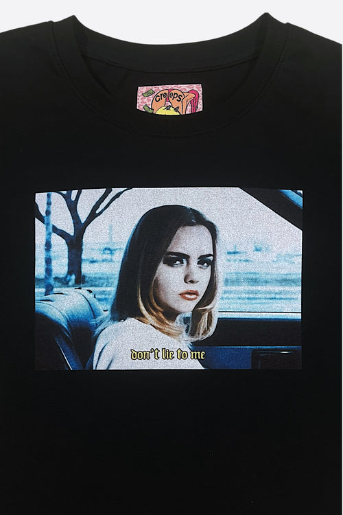 DON'T LIE CROPPED TEE