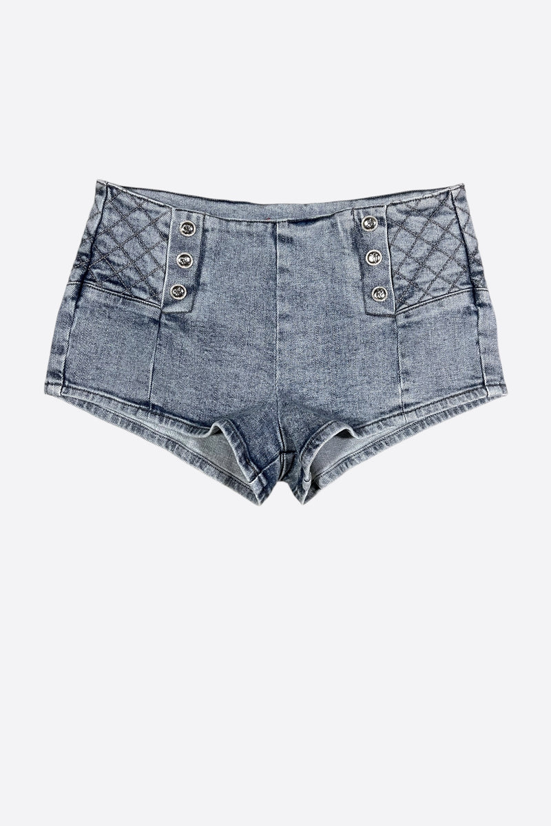DENIM SAILOR SHORTS