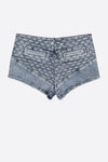 DENIM SAILOR SHORTS