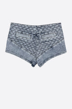 DENIM SAILOR SHORTS