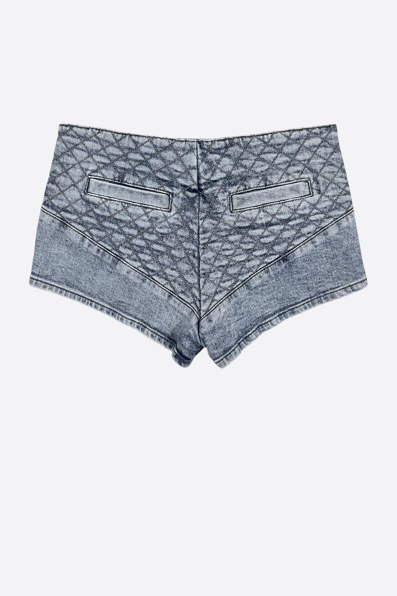 DENIM SAILOR SHORTS