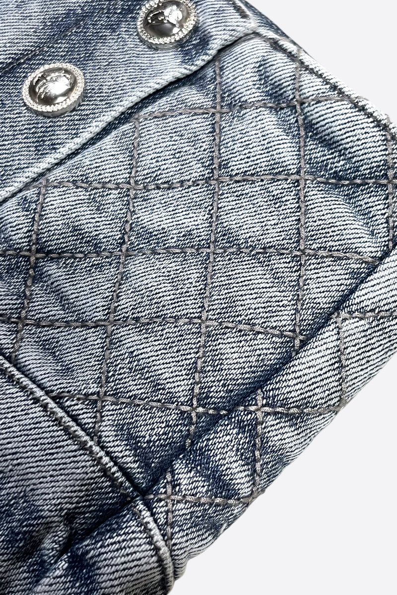 DENIM SAILOR SHORTS