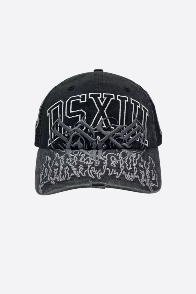 STACKS DENIM TRUCKER HAT