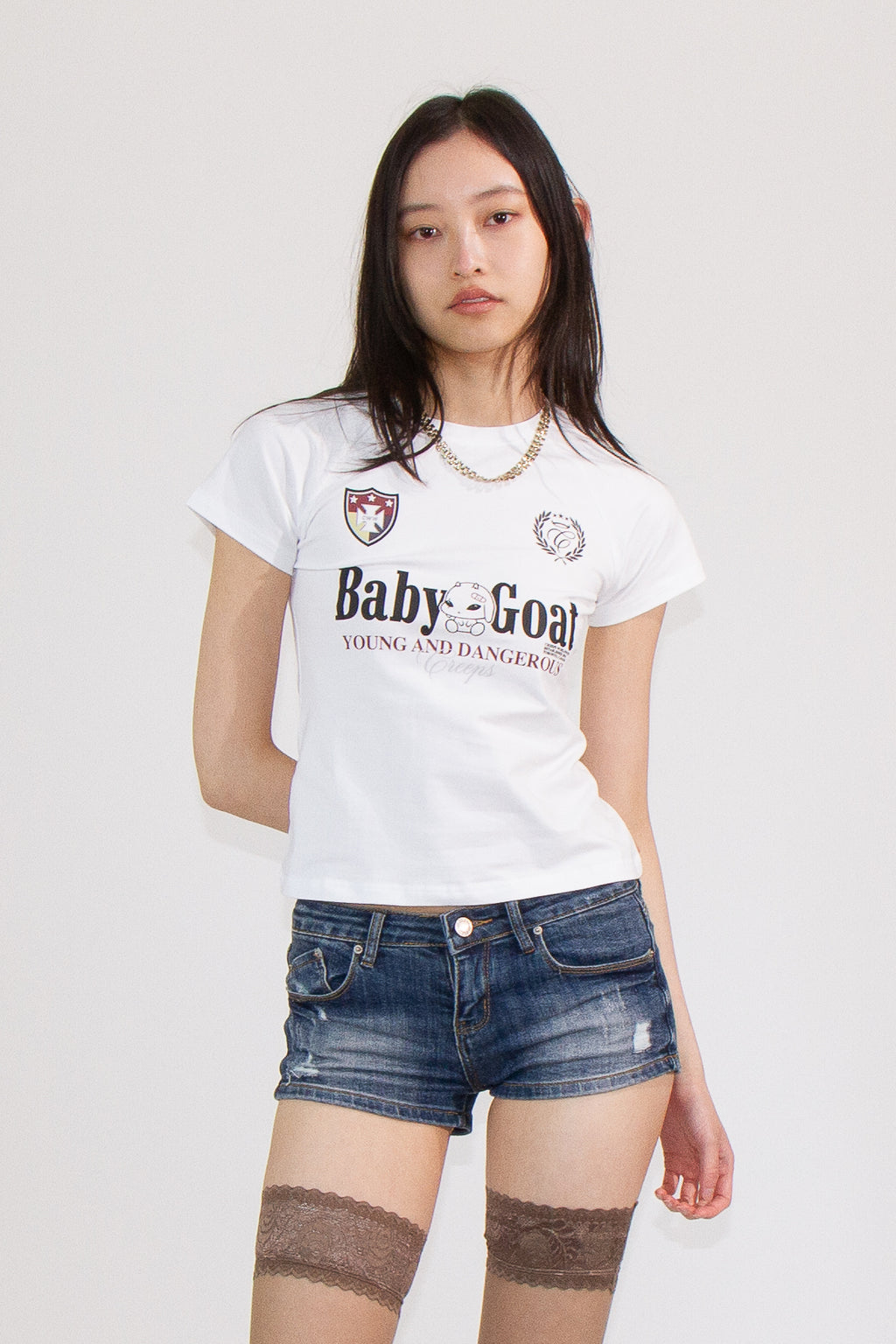 YOUNG GOAT BABY TEE – CREEPS