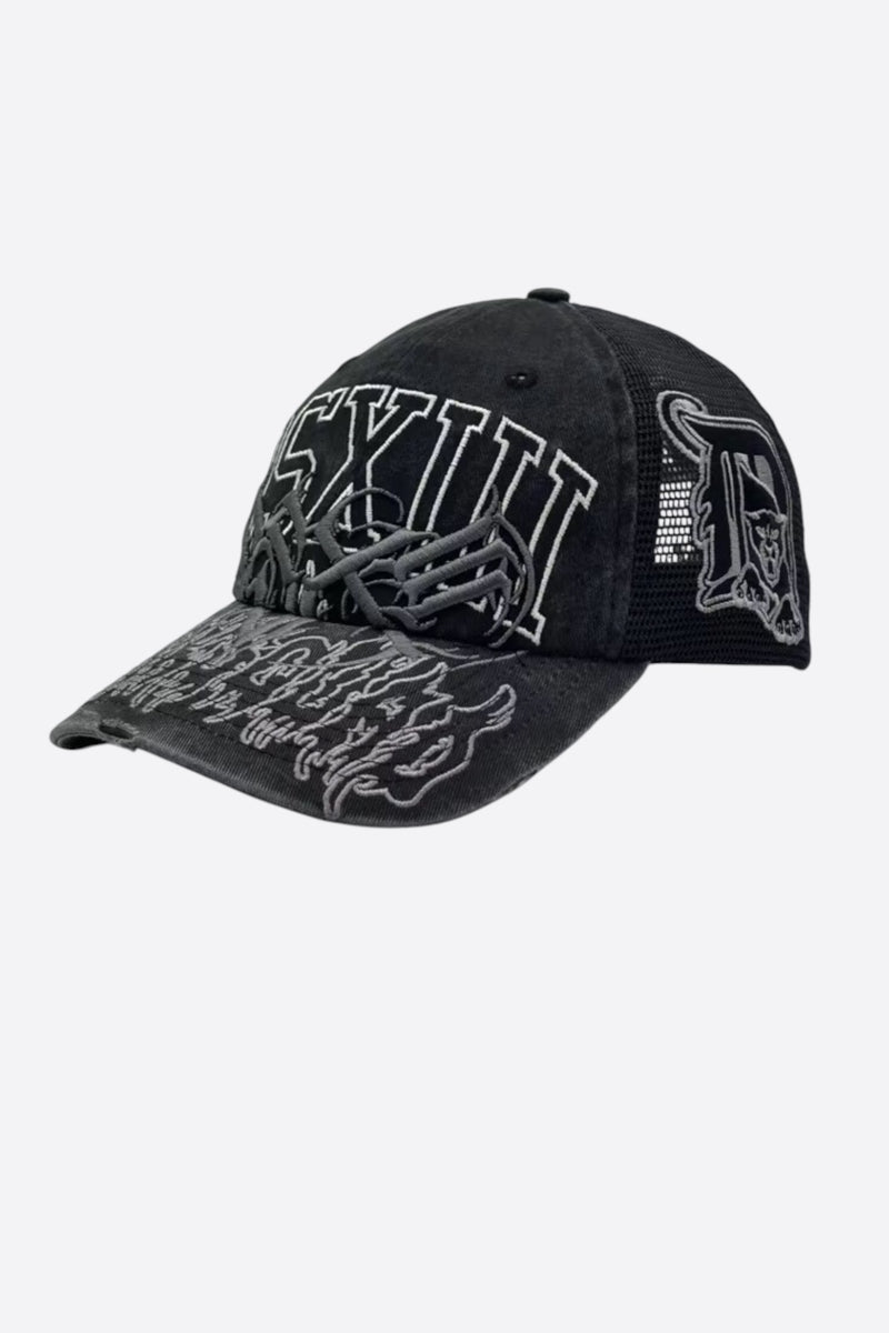 STACKS DENIM TRUCKER HAT