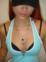 STUDDED CROSS PENDANT