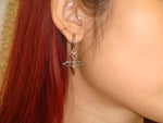 PIERCED HALO EARRINGS
