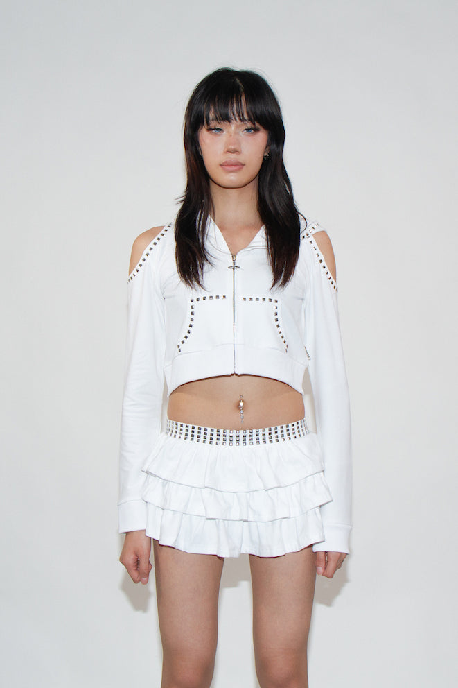 COURTNEY SKIRT - WHITE