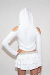 COURTNEY SKIRT - WHITE
