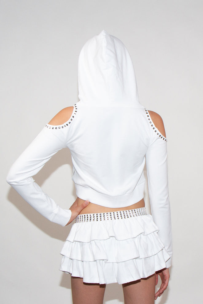 COURTNEY SKIRT - WHITE