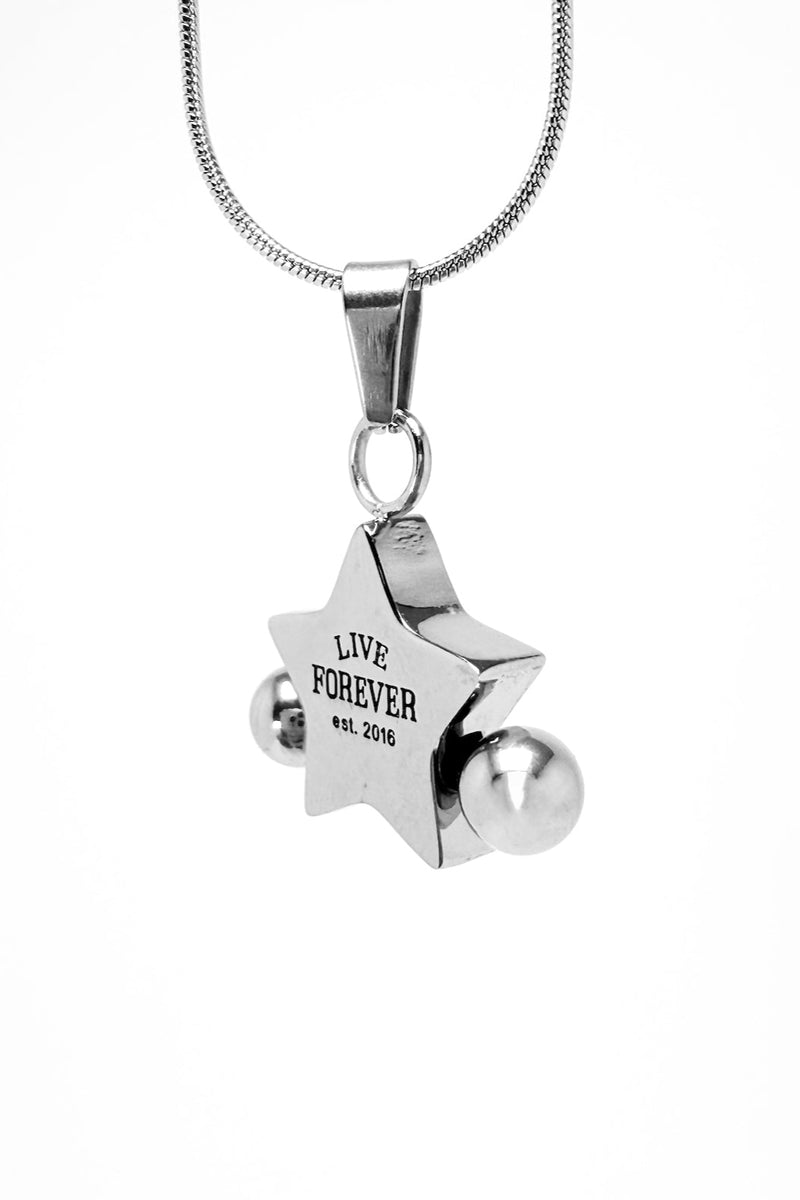PIERCED STAR NECKLACE
