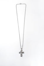 STUDDED CROSS PENDANT