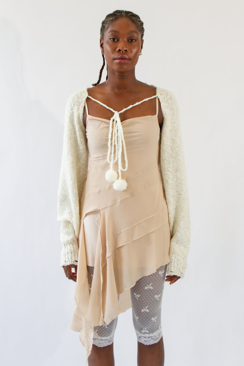 POM POM SHRUG