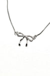ABSTRACT BOW NECKLACE