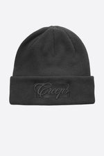 CURSIVE COTTON BEANIE