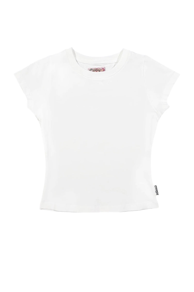 BASIC BABY TEE - WHITE