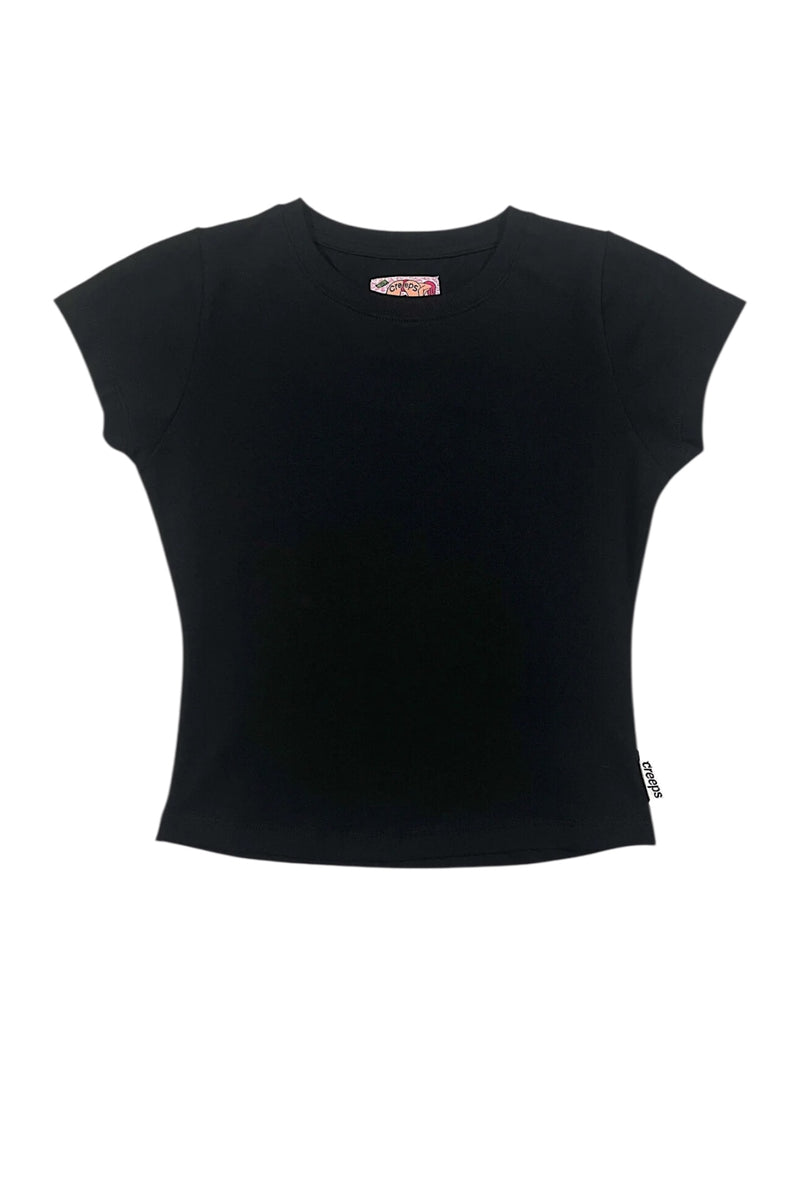 BASIC BABY TEE - BLACK