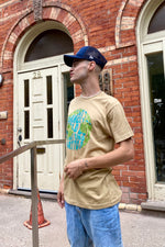 CHANGE THE WORLD TEE - BEIGE